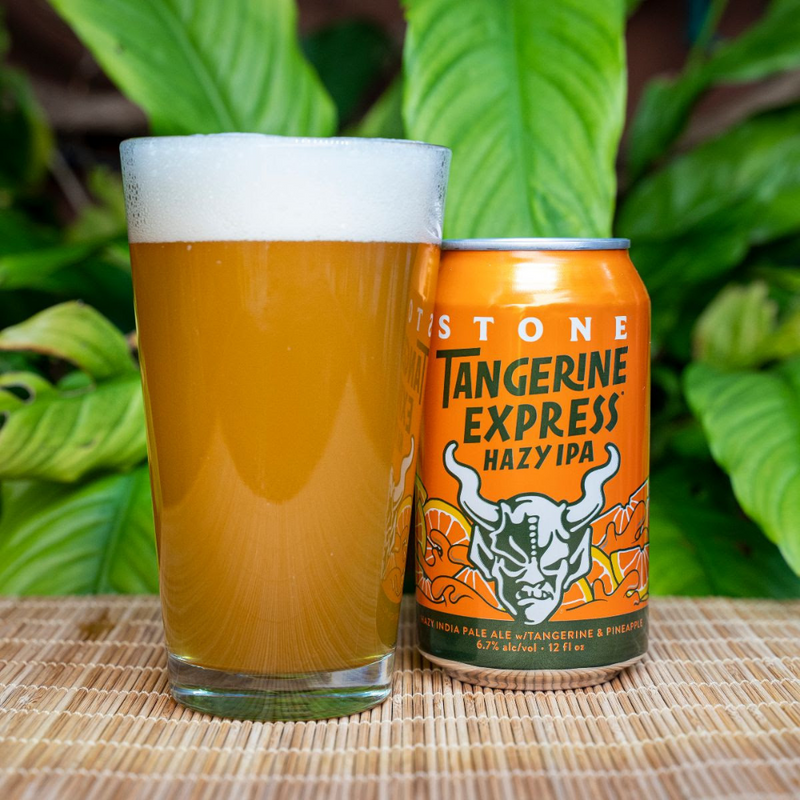 Stone - Tangerine Express Hazy IPA 美國手工啤酒罐裝 355ml (3罐)(美國神級廠牌. 柑橘IPA)