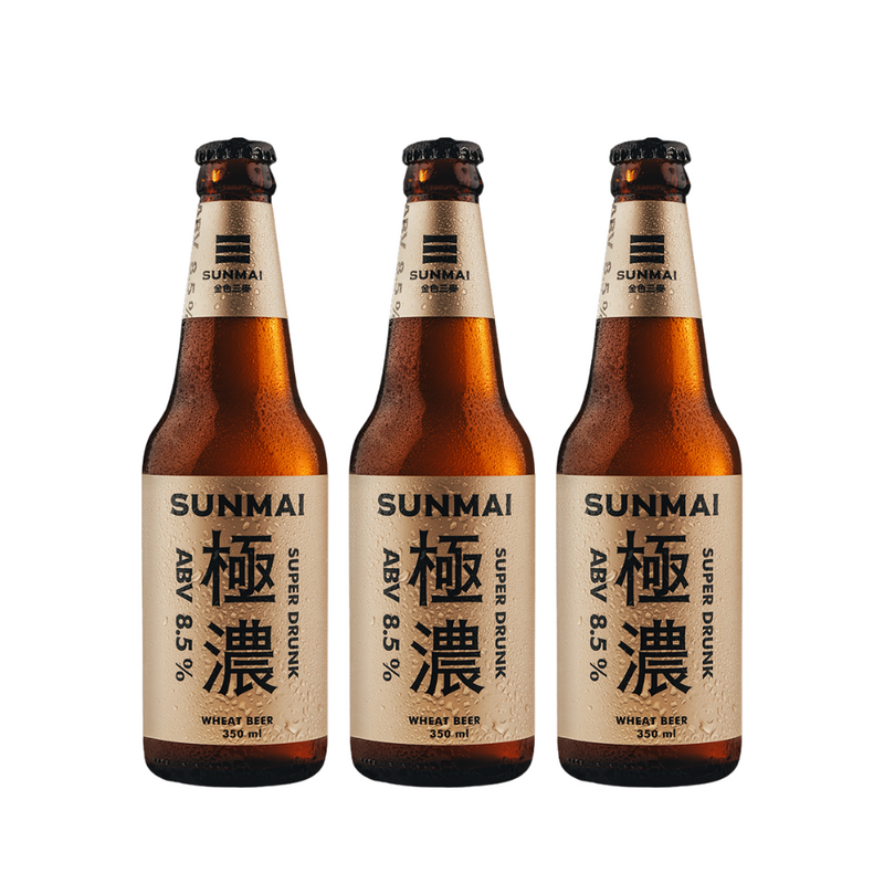 Sunmai 金色三麥 - Wheat Beer 極濃啤酒台灣手工啤酒 350ml (3樽)