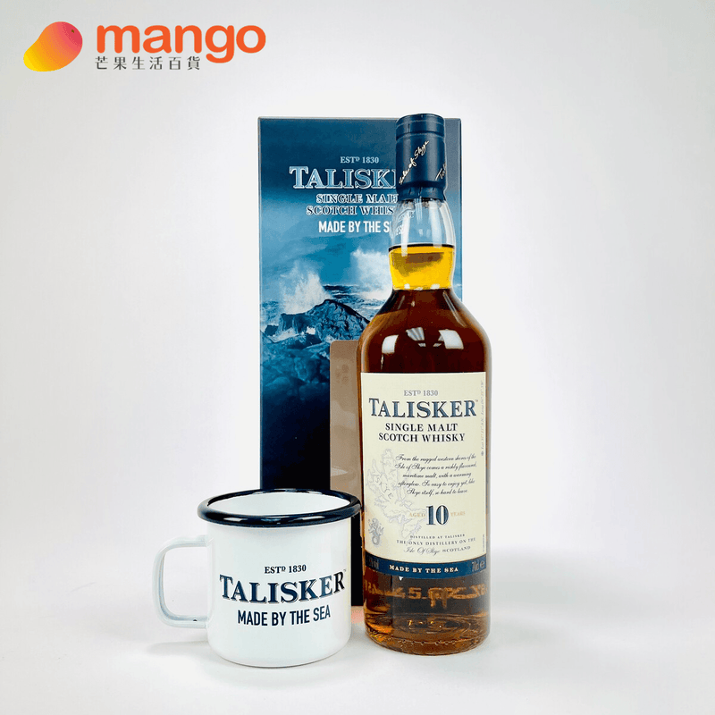 Talisker - 10 Years Old Single Malt Scotch Whisky Gift Box 單一麥芽蘇格蘭威士忌 700ml -  Mango Store
