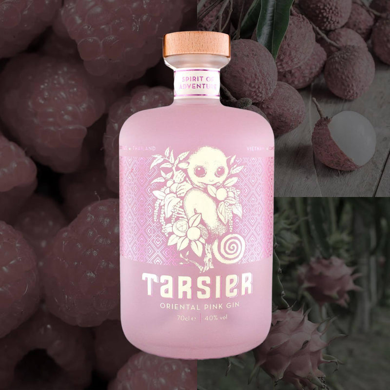 Tarsier - Oriental Pink English Gin 英國東方粉紅琴酒 700ml -  Mango Store