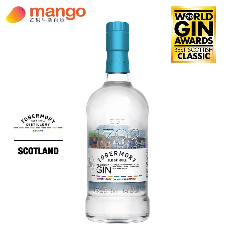 Tobermory - Hebridean Scotch Gin 蘇格蘭赫布里底群島琴酒 700ml -  Mango Store