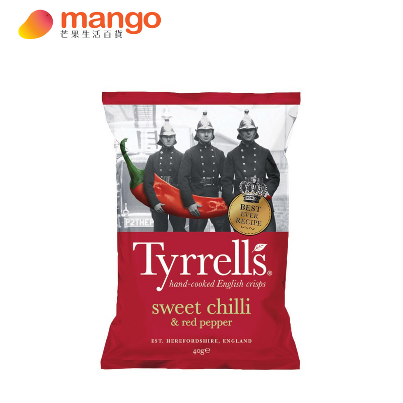 Tyrrells - Sweet Chill & Red Pepper Chips 甜辣椒紅胡椒薯片 40g