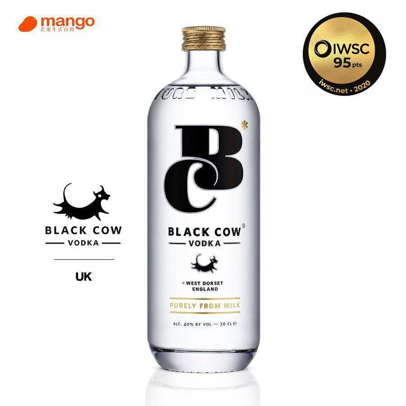 Black Cow - Pure Milk Vodka 英國牛奶釀製伏特加酒 700ml -  Mango Store