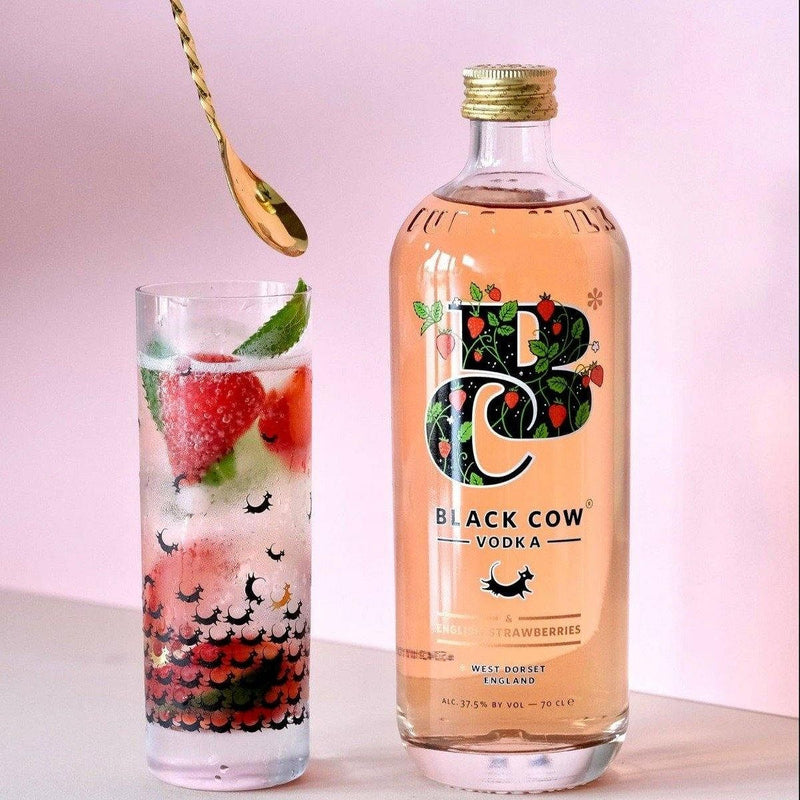 Black Cow - English Strawberries Vodka 英國草莓伏特加酒 700ml -  Mango Store