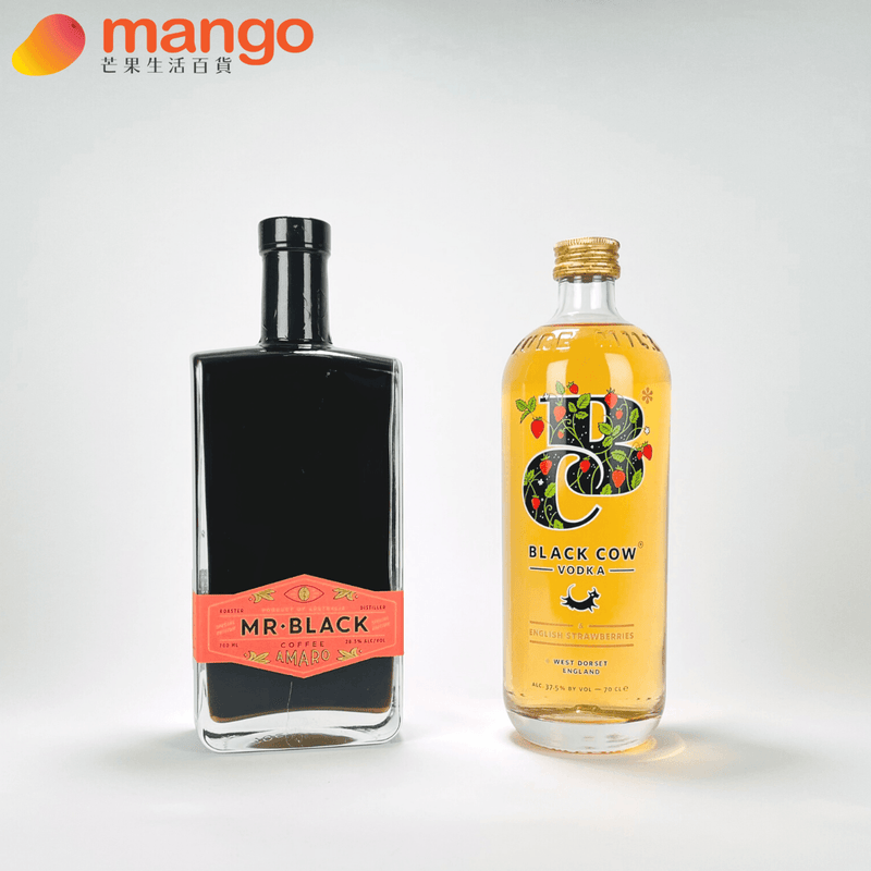Black Russian Cocktail Set 黑色俄羅斯雞尾酒套裝 (Coffee Amaro套裝) -  Mango Store