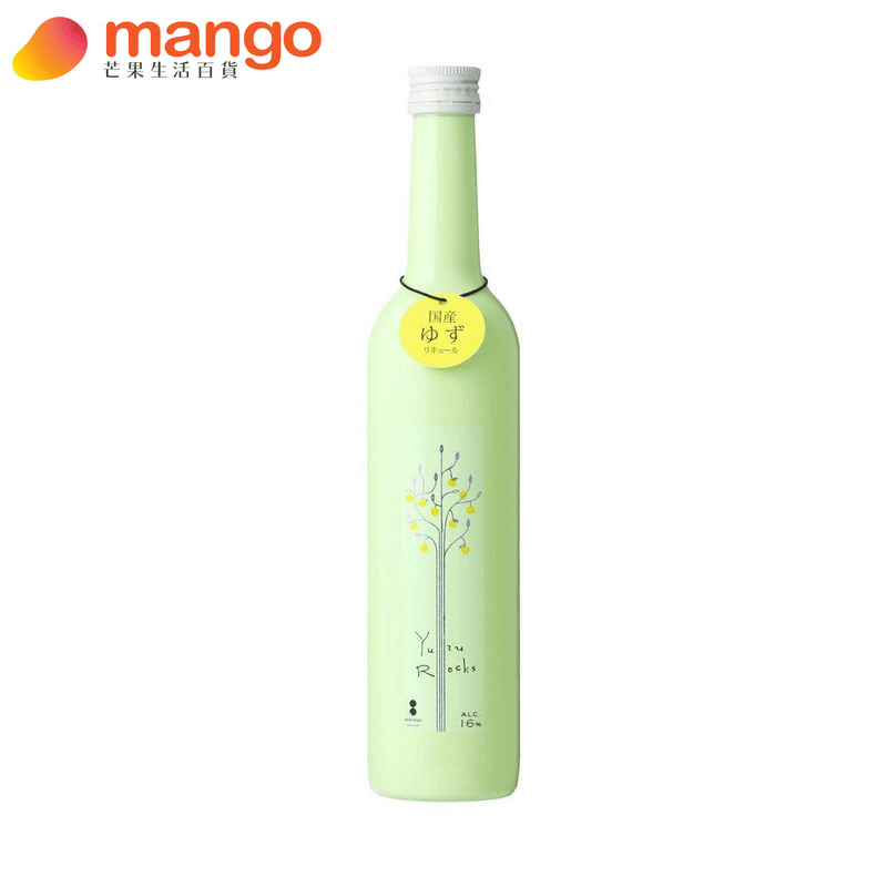 Chugoku - Yuzu Rocks 日本柚子味果酒 - 500ml -  Mango Store