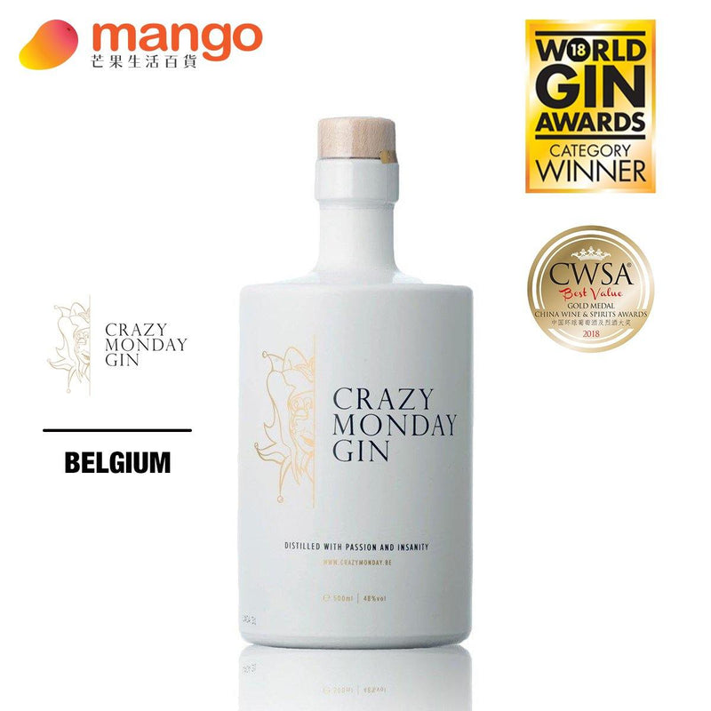 Crazy Monday Gin 比利時瘋狂星期一琴酒 500ml -  Mango Store