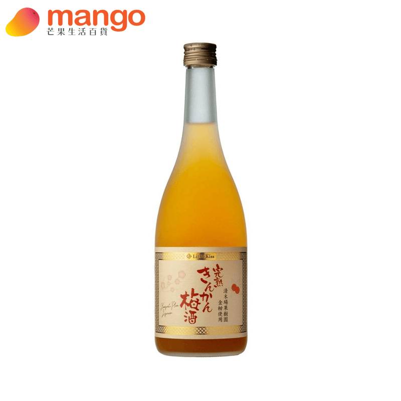 Higashi Shuzo 東酒造株式會社 - Little Kiss Kumquat Umeshu 日本完熟柑橘梅酒 720ml -  Mango Store