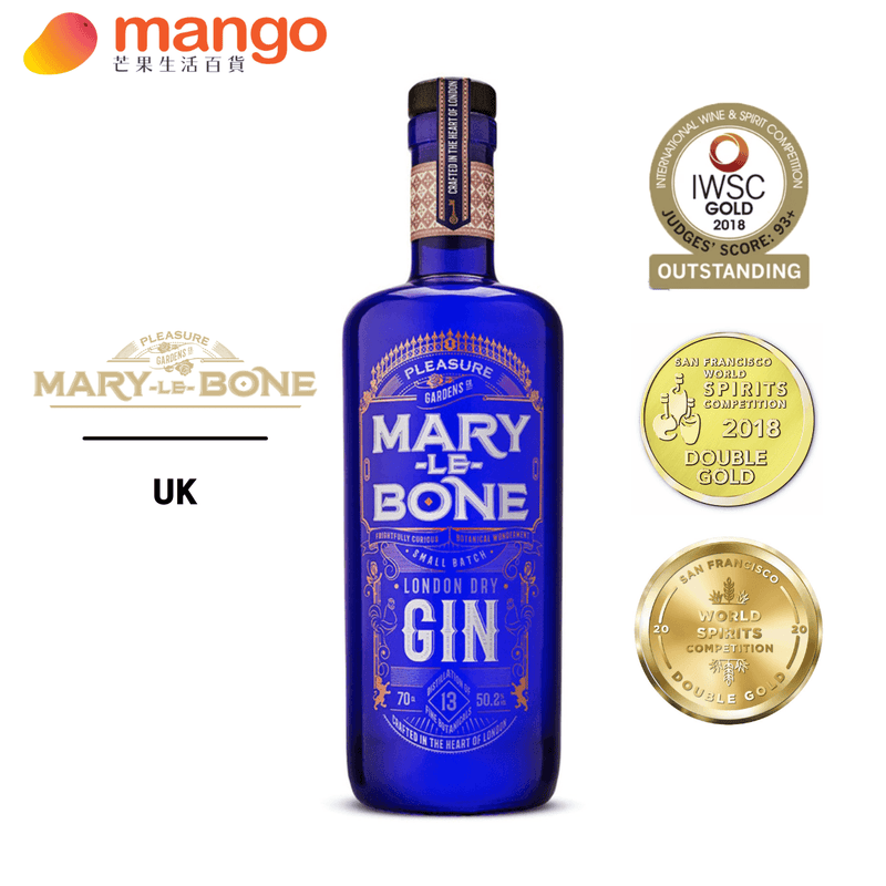 Marylebone - London Dry Gin 英國倫敦乾琴酒 700ml -  Mango Store