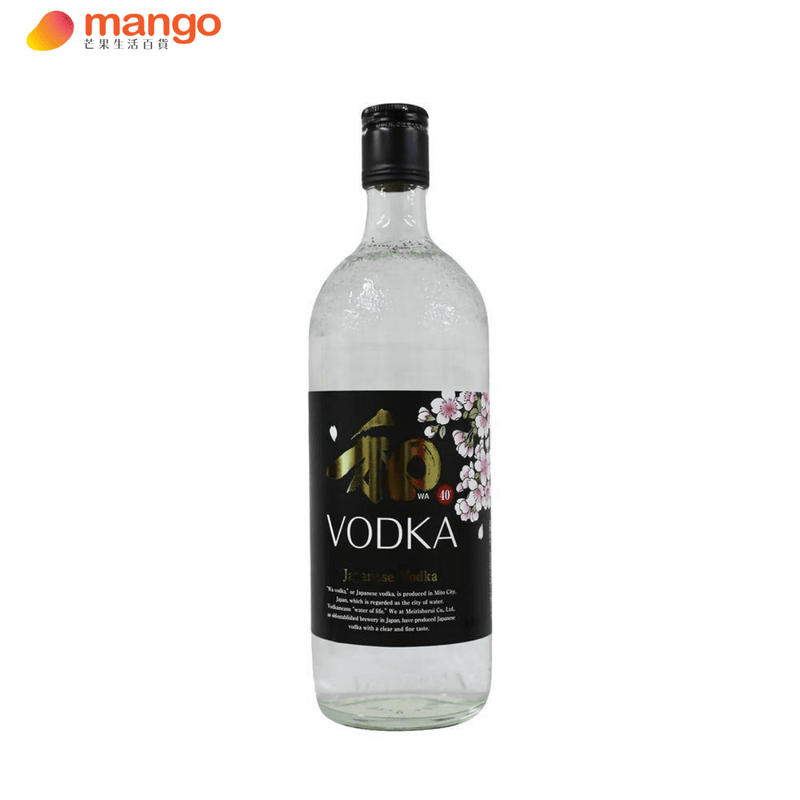 明利酒類株式会社 meiri shurui - Wa Premium Craft Vodka「和」日本伏特加  - 750ml -  Mango Store
