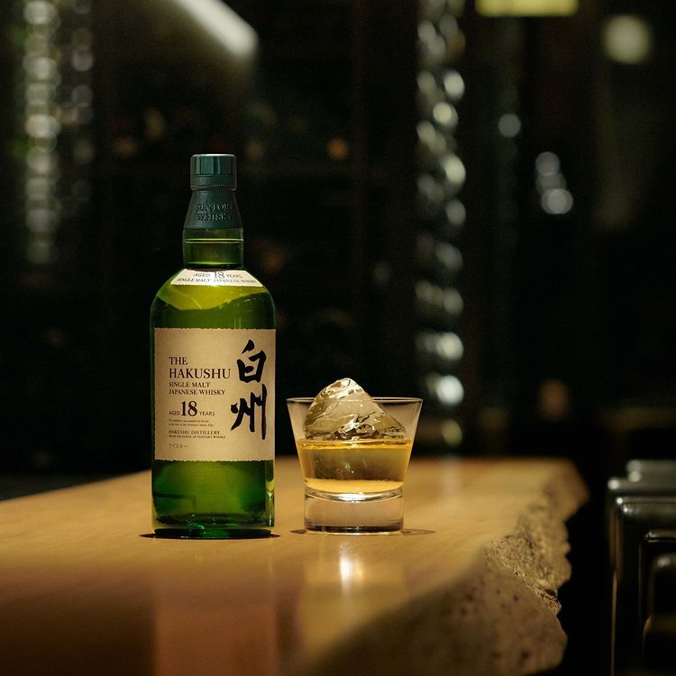 Suntory 三得利- Hakushu 18 Years Old Single Malt Japanese Whisky 白洲18年日本單一麥芽威士忌700ml丨Mango芒果生活百貨丨香港威士忌專門店丨威士忌品牌丨日本威士忌｜Chill住嘆丨Sherry  Cask丨 - 芒果生活百貨