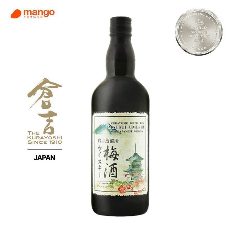 The Kurayoshi 倉吉蒸餾所 - Whisky Umeshu 日本威士忌釀製梅酒 - 700ml -  Mango Store