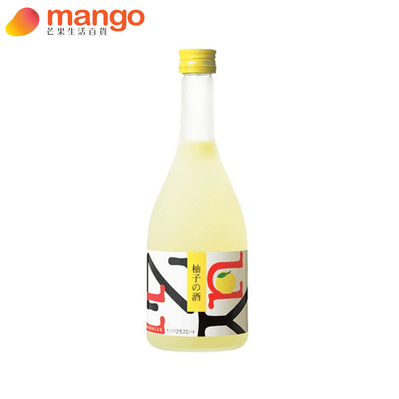 Wakatsuru 若鶴酒造株式会社- Yuzu-no-Sake (half bottle) 日本若鶴柚子酒 (半支裝) - 500ml -  Mango Store