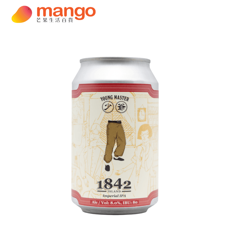 少爺啤 - 1842 Island IPA 香港手工啤酒 330ml -  Mango Store